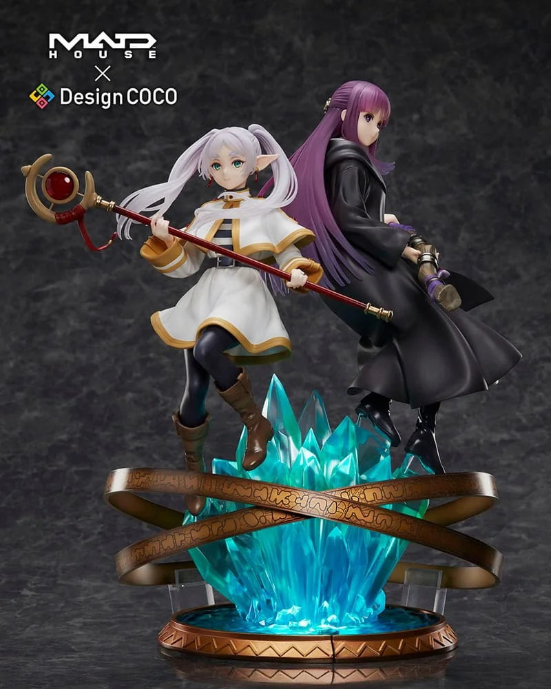 Frieren: Beyond Journey's End PVC Madhouse X Design Coco Statue 1/7 Frieren & Fern 30 cm + Extra Item